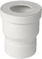 Nicoll QW manchon de raccordement wc 107 x 100 mm - blanc