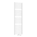 Procasa Initium Circum radiateur sèche-serviettes 1181 x 585 mm - 627 Watt (EN442 75/65/20) - connexion universele (G/D & central) - Ral 9016 blanc signalisation