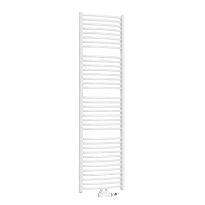 Procasa Initium Circum radiateur sèche-serviettes 775 x 495 mm - 367 Watt (EN442 75/65/20) - connexion universele (G/D & central) - Ral 9016 blanc signalisation