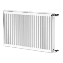 Stelrad Compact All In radiateur H400xT21xB400 - 382 Watt (EN442 75/65/20) - Ral 9016 Blanc signalisation