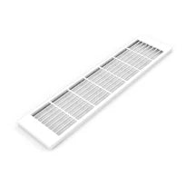 STELRAD Elite grille T22xL2400 Ral 9016 - blanc signalisation