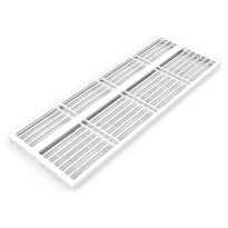 STELRAD Accord grille T33xL600 Ral 9016 - blanc signalisation