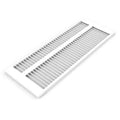STELRAD Euro grille T33xL600 Ral 9016 - blanc signalisation