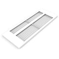 STELRAD Flatwire grille T33xL1400 Ral 9016 - blanc signalisation