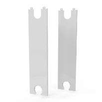 STELRAD  panneaux lateral (set de 2 pieces) 300xT22 Ral 9016 - blanc signalisation