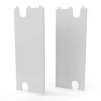 STELRAD  panneaux lateral (set de 2 pieces) 400xT33 Ral 9016 - blanc signalisation