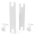 STELRAD  panneaux lateral met ArrowCL (set de 2 pieces) 700xT21 Ral 9016 - blanc signalisation