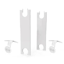 STELRAD  panneaux lateral met ArrowCL (set de 2 pieces) 500xT22 Ral 9016 - blanc signalisation