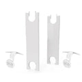 STELRAD  panneaux lateral met ArrowCL (set de 2 pieces) 600xT22 Ral 9016 - blanc signalisation