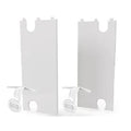 STELRAD  panneaux lateral met ArrowCL (set de 2 pieces) 400xT33 Ral 9016 - blanc signalisation