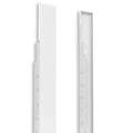 STELRAD Vertex panneaux lateral (set de 2 pieces) 2200xT11 Ral 9016 - blanc signalisation