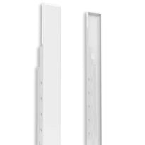STELRAD Vertex panneaux lateral (set de 2 pieces) 1800xT11 Ral 9016 - blanc signalisation