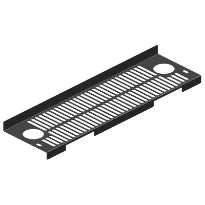 STELRAD Vertex Slim bovenrrooster T11xL0600 Ral 9016 - Blanc signalisation