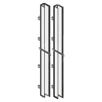 STELRAD Vertex consafdekking vert rad h2000 2st H2000 Ral 9016 - blanc signalisation