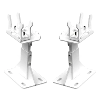 Stelrad Acces pieds sol fini T22-44 (set de 2 pieces) Ral 9016 - blanc signalisation