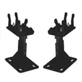 STELRAD  pieds sol brute (grosse) T20-21 (set de 2 pieces) RAL 9005 - Zwart