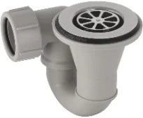 Geberit Standard PP siphon de douche 65 mm - chromé