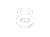 DORNBRACHT WSS Fixation pour inverseur Ø 45 mm, 3/4"