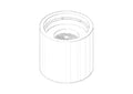 DORNBRACHT WSS Mousseur M18x1-IG 8,5 l/min. chromé