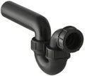 Geberit PE siphon 40 MM X 50 MM noir pe avec entrée et sortie horizontale