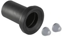 Geberit PE manchette 90 mm polyethylène avec joint - pour wc suspendu