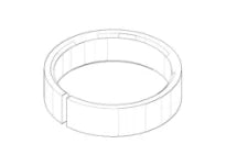 DORNBRACHT WSS Anneau de support Ø 21,5 x 5,5 mm