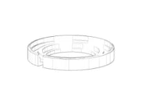 DORNBRACHT WSS Anneau Ø 37,9 x 5,5 mm