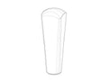 DORNBRACHT WSS Bouton de tirage Ø 11,5 x 36 mm chromé