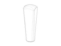DORNBRACHT WSS Bouton de tirage Ø 11,5 x 36 mm chromé