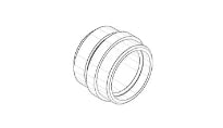 DORNBRACHT WSS Mamelon Ø 22 x 14 mm chromé