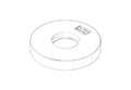 DORNBRACHT WSS Rosace Ø 55 x Ø 27 x 9 mm chromé