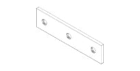 DORNBRACHT WSS Rosace 60 x 120 x 12,5 mm chromé