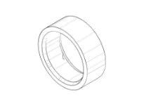DORNBRACHT WSS Anneau Ø 20 x 7,5 mm chromé
