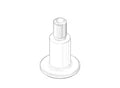 DORNBRACHT WSS Rallonge Ø 23 x 33 mm