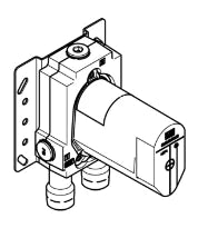 MELANGEUR A ENCASTRER DORNBRACHT TARA.LOGIC chromé element de montage a encastrer pour melangeur