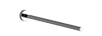 DORNBRACHT  Porte-serviette en une partie ayant une fixation mono point noir mat