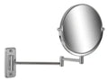 Geesa Mirror miroir 200 mm - sans éclairage 5x agrandissant et normal - 2 bras