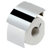 Geesa Hotel porte-rouleau inox avec couvercle