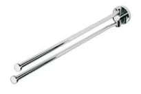 Geesa Nemox porte-serviette double - chromé