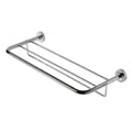 Geesa Luna porte-serviette chromé plateau serviette avec suspension