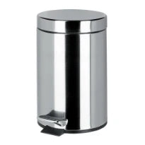 Geesa Hotel poubelle à pédale, 3 L, inox poli