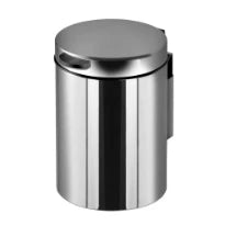 Geesa Hotel poubelle murale, 3 l, inox poli
