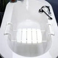 Aquaware siège de douche Siesta 40,7 - 35 o 15  Blanc amovible - testé jusqu'à 130kg