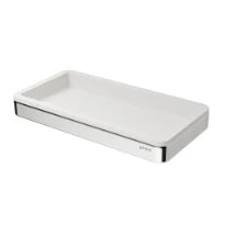 Geesa Frame tablette blanc / chromé