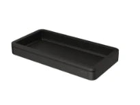 Geesa Frame tablette noir / noir