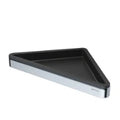 GEESA Frame Tablette d'angle Noire / Chromée