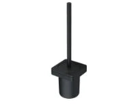 Geesa Frame brosse wc avec support noir / noir