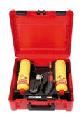 Rothenberger set de soudage manuel Super Fire 4 hot box, 7/16"-eu, b (incl. mapp gaz b) - set contient: barre de maintien (nr. 1500001354), brûleur cyclone (nr. 35457), brûleur à point fin (nr. 35455)