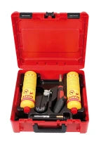 Rothenberger set de soudage manuel Super Fire 4 hot box, 7/16"-eu, b (incl. mapp gaz b) - set contient: barre de maintien (nr. 1500001354), brûleur cyclone (nr. 35457), brûleur à point fin (nr. 35455)