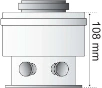 Bulex Opalia F sotie verticale 80/125 Alu